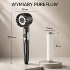 dreammy pureflow — filtrowana słuchawka prysznicowa + 3 filtry